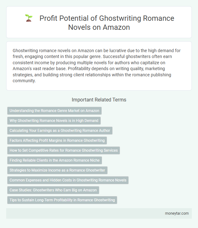 Profit Potential of Ghostwriting Romance Novels on Amazon