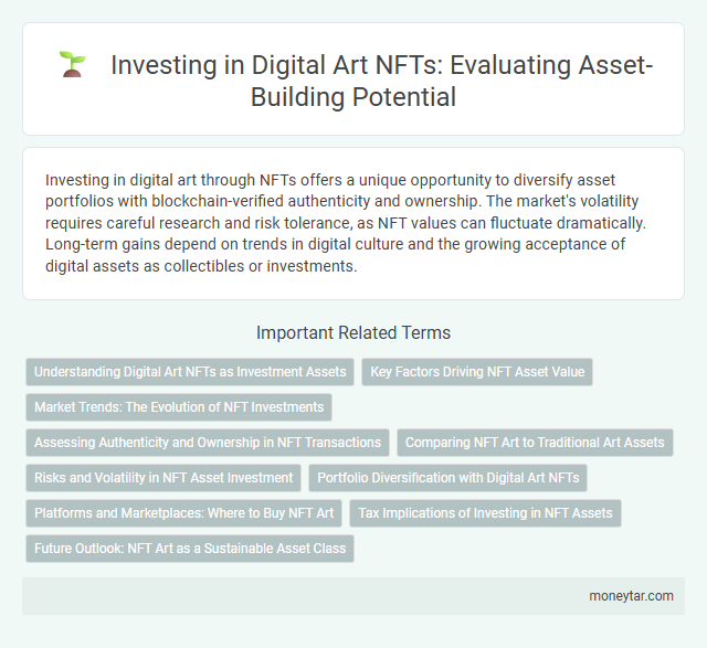 Investing in Digital Art NFTs: Evaluating Asset-Building Potential