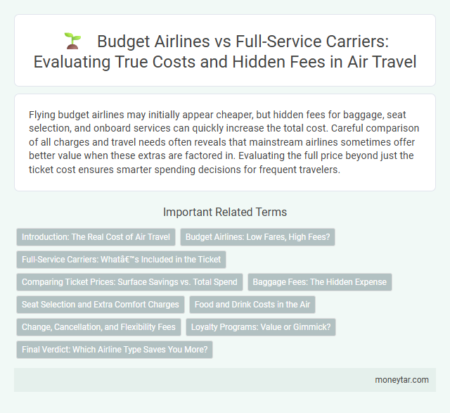 Budget Airlines vs Full-Service Carriers: Evaluating True Costs and Hidden Fees in Air Travel