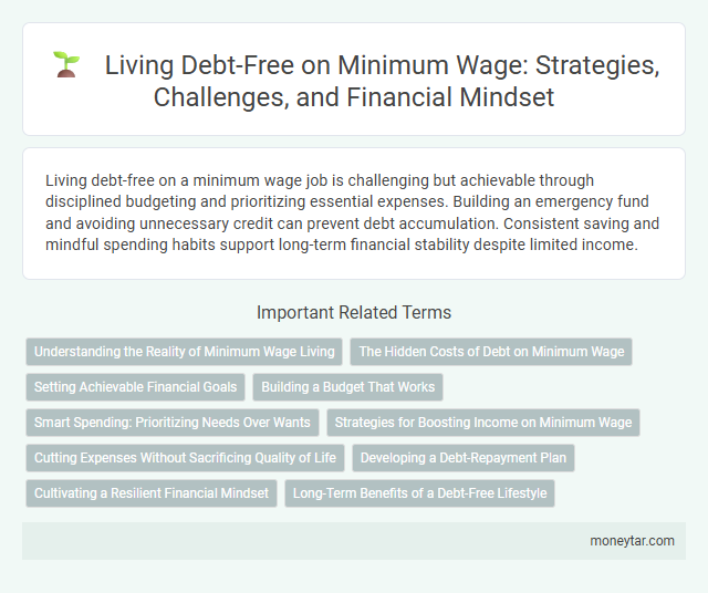 Living Debt-Free on Minimum Wage: Strategies, Challenges, and Financial Mindset