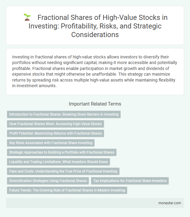 Fractional Shares of High-Value Stocks in Investing: Profitability, Risks, and Strategic Considerations