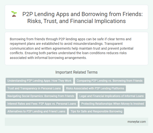 P2P Lending Apps and Borrowing from Friends: Risks, Trust, and Financial Implications