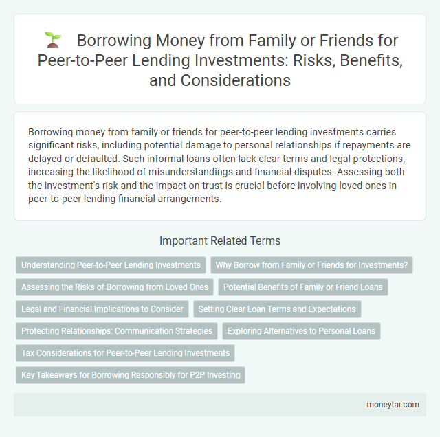 Borrowing Money from Family or Friends for Peer-to-Peer Lending Investments: Risks, Benefits, and Considerations