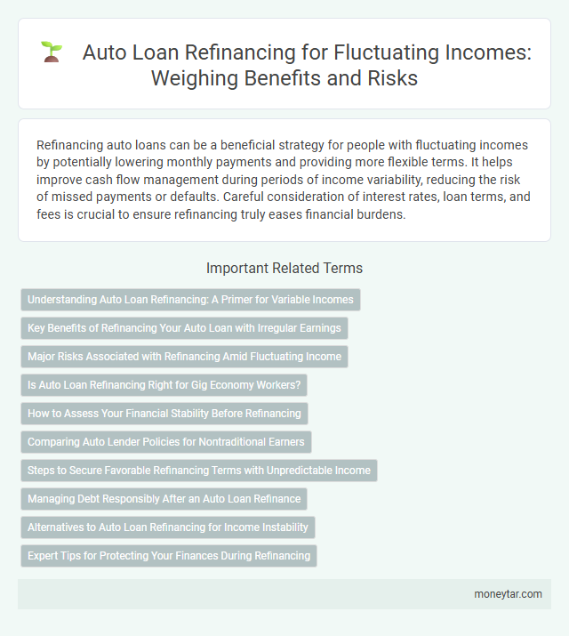 Auto Loan Refinancing for Fluctuating Incomes: Weighing Benefits and Risks