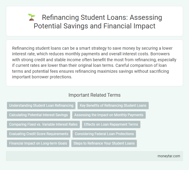 Refinancing Student Loans: Assessing Potential Savings and Financial Impact