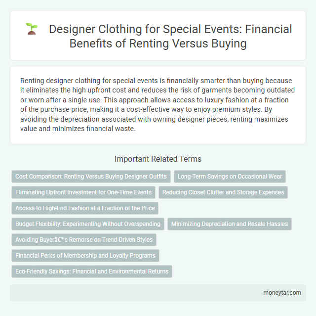 Designer Clothing for Special Events: Financial Benefits of Renting Versus Buying