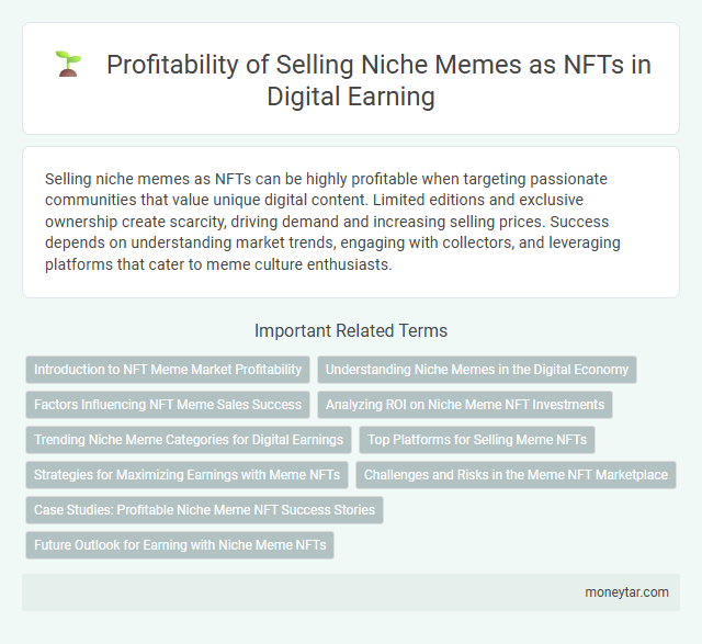 Profitability of Selling Niche Memes as NFTs in Digital Earning