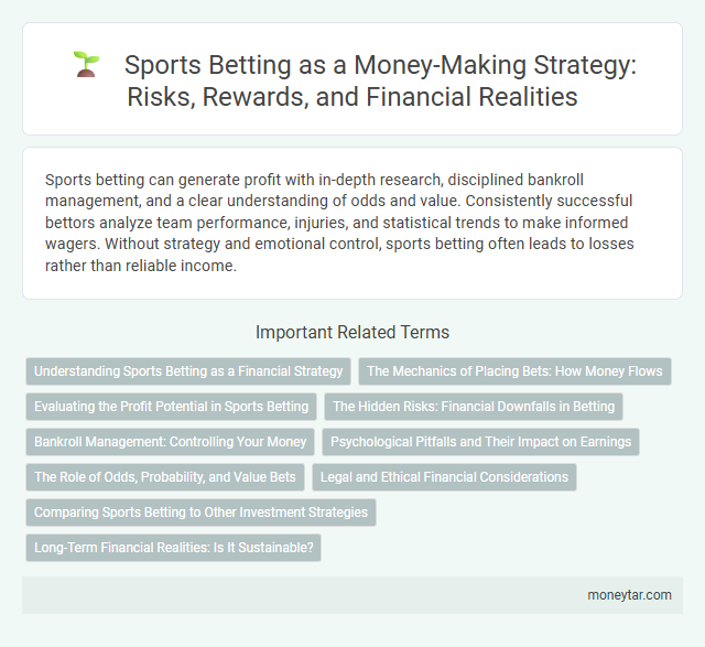 Sports Betting as a Money-Making Strategy: Risks, Rewards, and Financial Realities