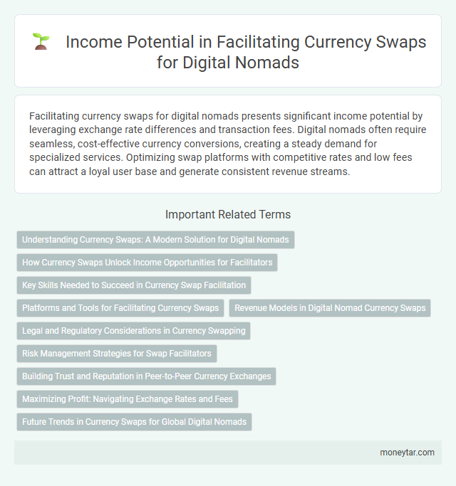 Income Potential in Facilitating Currency Swaps for Digital Nomads