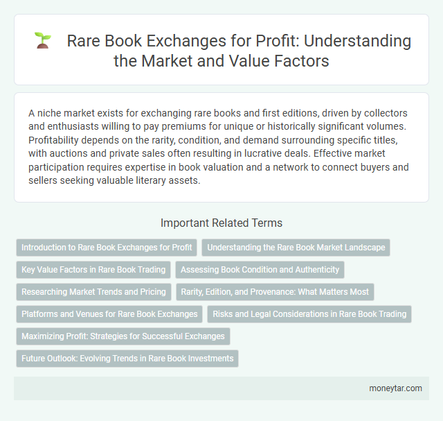 Rare Book Exchanges for Profit: Understanding the Market and Value Factors