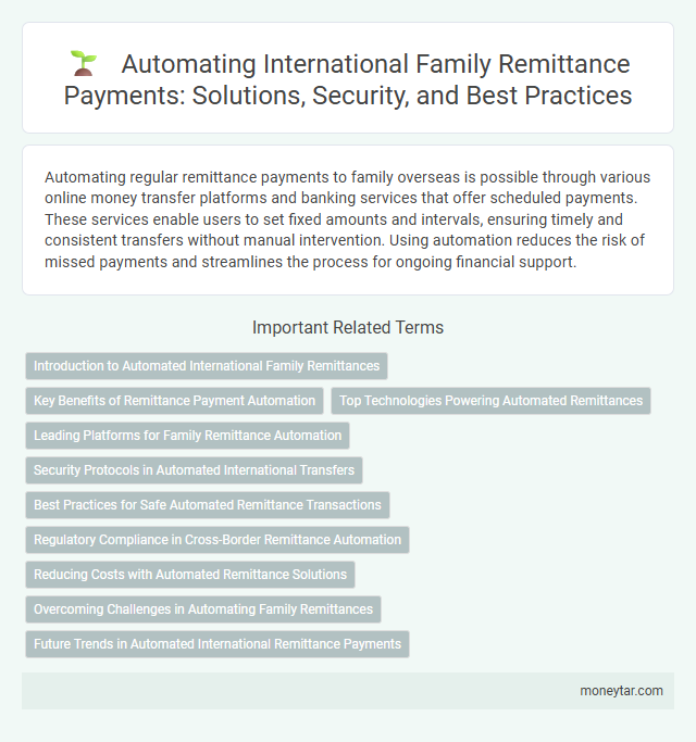 Automating International Family Remittance Payments: Solutions, Security, and Best Practices