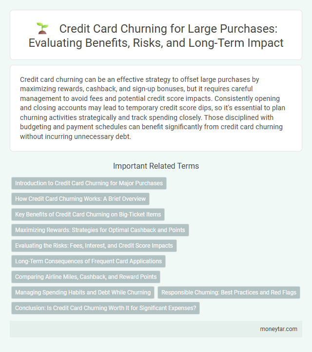 Credit Card Churning for Large Purchases: Evaluating Benefits, Risks, and Long-Term Impact