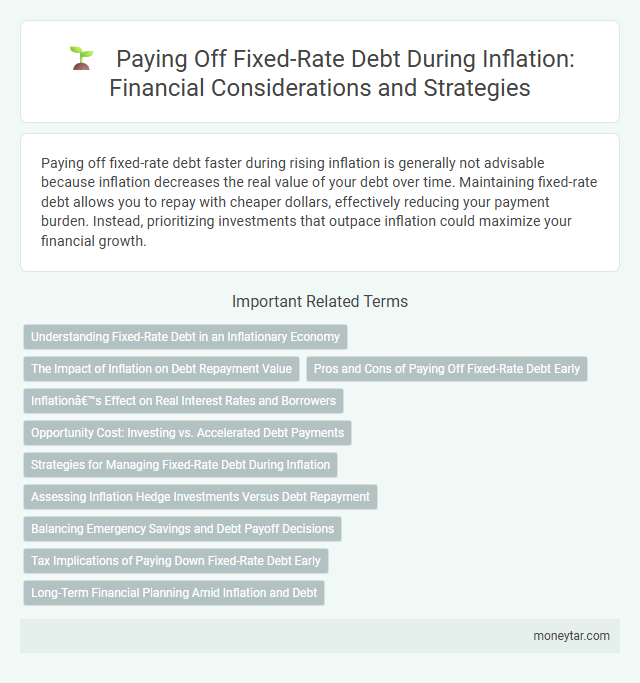 Paying Off Fixed-Rate Debt During Inflation: Financial Considerations and Strategies
