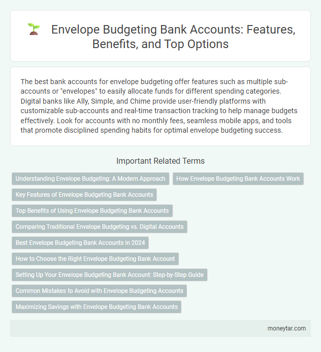Envelope Budgeting Bank Accounts: Features, Benefits, and Top Options