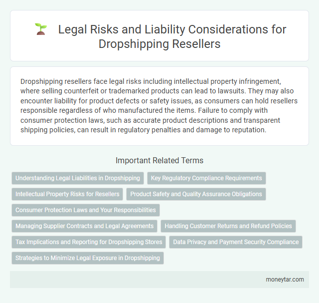 Legal Risks and Liability Considerations for Dropshipping Resellers