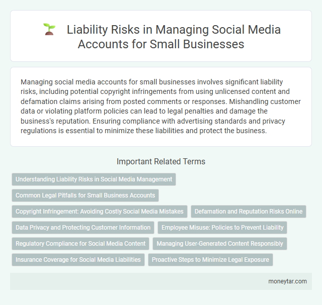 Liability Risks in Managing Social Media Accounts for Small Businesses