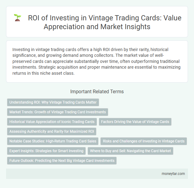 ROI of Investing in Vintage Trading Cards: Value Appreciation and Market Insights