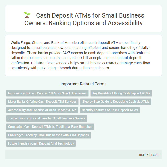 Cash Deposit ATMs for Small Business Owners: Banking Options and Accessibility