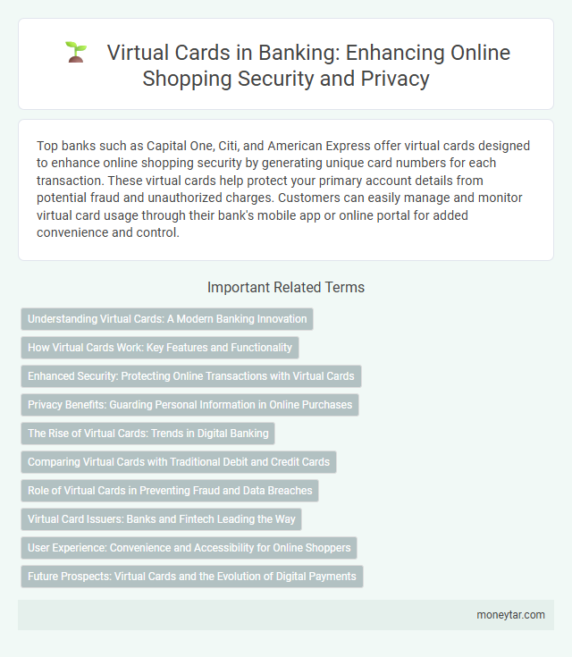 Virtual Cards in Banking: Enhancing Online Shopping Security and Privacy